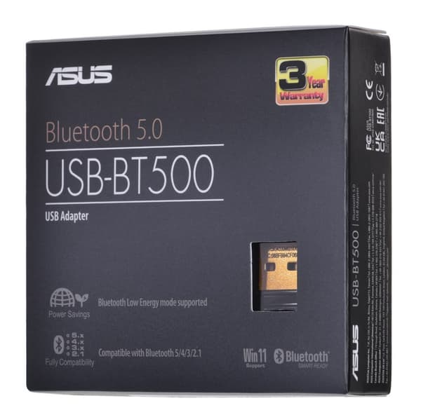 ASUS USB-BT500 nätverkskort Bluetooth 3 Mbit/s