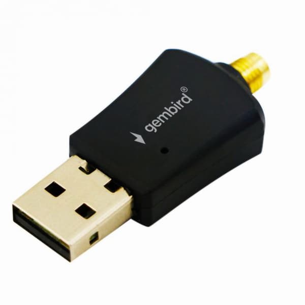 Gembird WNP-UA300P-02 Högeffekt USB WiFi-adapter, 300 Mbps