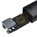 Pikkukuva 7 / 8: ADAPTOR RETEA Baseus Lite, USB Type-C to RJ-45 10/100 Mbps Adapter, LED, negru "WKQX000201" (timbru verde 0.18 lei)  - 6932172606084