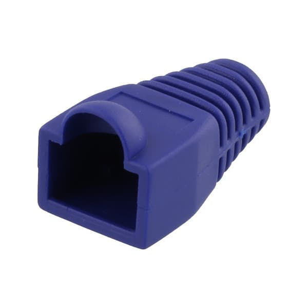 DELTACO RJ45 5,6 mm -stikbeskyttelse, 20 stk., blå