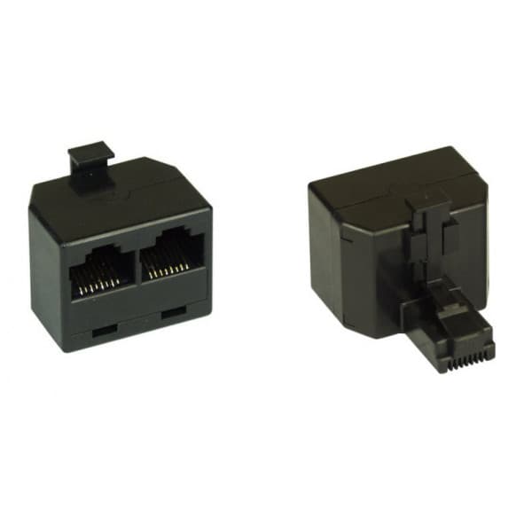 InLine y-adapter med RJ45-kontakter