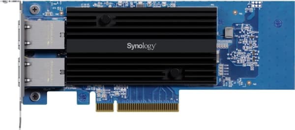Synology E10G30-T2 nätverkskort Inbyggt Ethernet 10000 Mbit/s (E10G30-T2) Blå, Multifärg