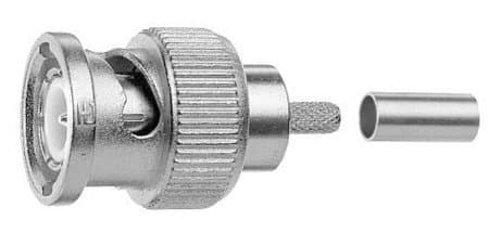 BNC kabelkonnektor crimp G7 (RG-136/U), G29 (0,4 J01000A0042