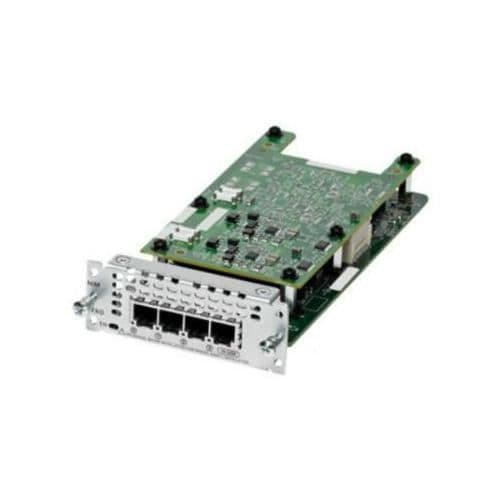 CISCO 4-PORTAR NÄTVERKSGRÄNSSNITTSMODUL - BRI NT OCH TE - NIM-4BRI-NT / TE =
