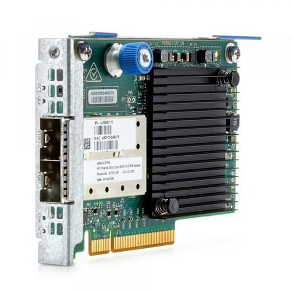 HPE 640FLR-SFP28 FlexibleLOM 25 Gigabit Ethernet x 2 nätverksadapter för Apollo 4530 Gen9; ProLiant DL360 Gen9, DL560 Gen9,...- USED
