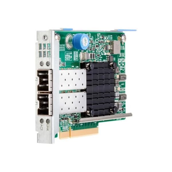 25Gigabit Ethernet-kort - HPE - 631FLR-SFP28 - PCI Express 3.0 x8 - 2 SFP28-portar - Optisk fiber- USED