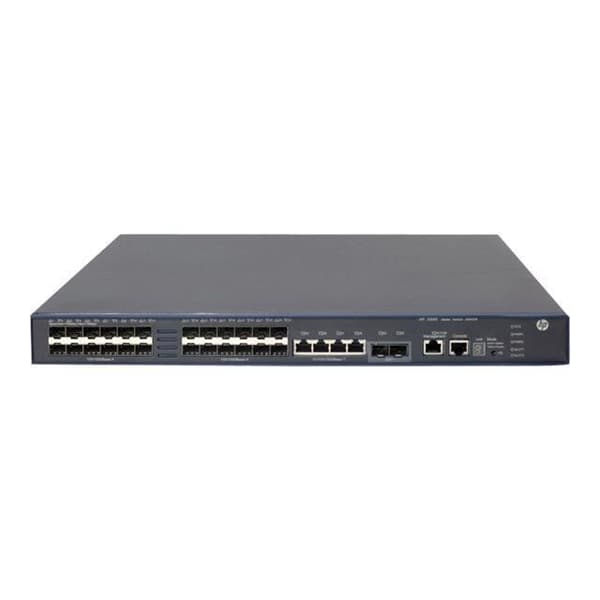 HP JG543A switch - 24 portar - Managed - stapelbar - Ethernet 1000 - SFP (mini-GBIC)- USED