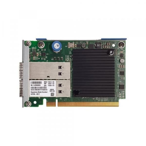 HPE InfiniBand FDR 2P 545FLR-QSFP PCIe 3.0 x16 Infiniband FDR QSFP x 2 nätverksadapter för Apollo 4520 Gen9; ProLiant XL170r…