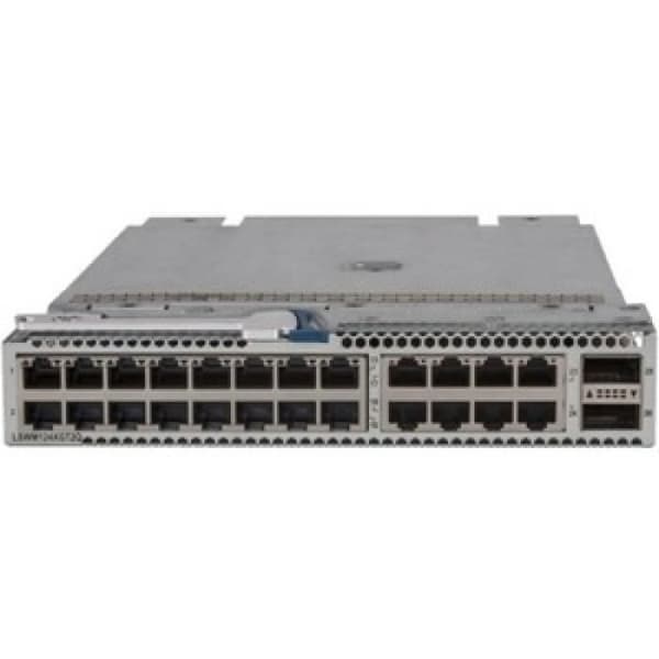 hpe hp 5930 24p 10gbase-t och 2p qsfp+ modul blackRouter, wifi, nätverk HP 5930 24P 10GBASE-T OCH 2P QSFP+ MODUL 179456