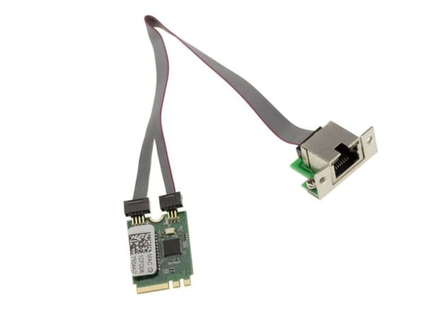 M2 M.2 NGFF E A Key 2,5 Gigabit RJ45 LAN ethernetkort 10 100 1000 1G 2,5G. Med Realtek RTL8125 Chipset