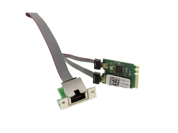 M2 M.2 NGFF E A Key 2,5 Gigabit RJ45 LAN ethernetkort 10 100 1000 1G 2,5G. Med Realtek RTL8125 Chipset