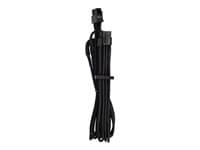 Corsair 8-pinners PCI Express-strømforsyning (hunn) - 8-pinners PCI Express-strømforsyning med avtakbar 2-pinners seksjon (hunn) Svart 65 cm strømkabe