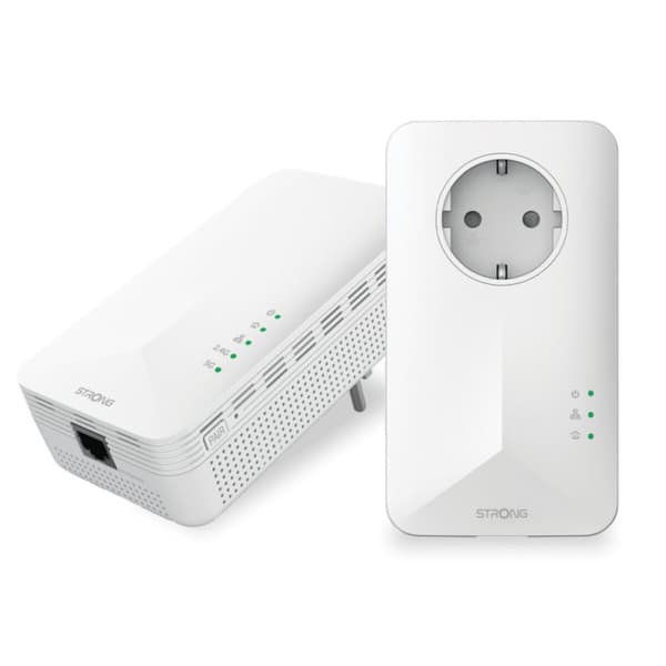 PLC Adapteri STRONG POWERL1000DUOWIFIEUV2 Valkoinen