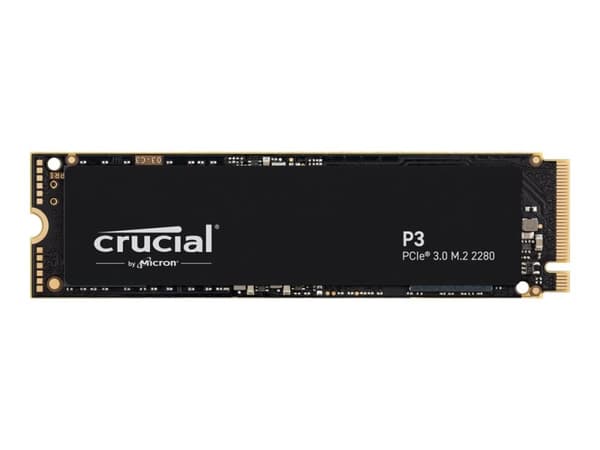 Crucial Solid State-Drive P3 500GB M.2 PCI Express 3.0 (NVMe)