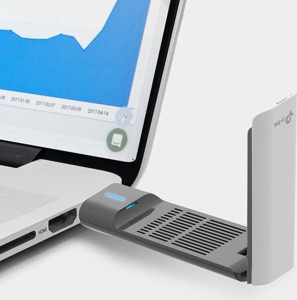 TP-Link Archer TX20UH - USB-adapter - Wifi 6 - 1800 Mbps - Trådlös