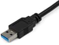 Miniatyrbild 2 av 8: USB 3.0 till Gigabit nätverksadapter med inbyggd 2-ports USB-hubb