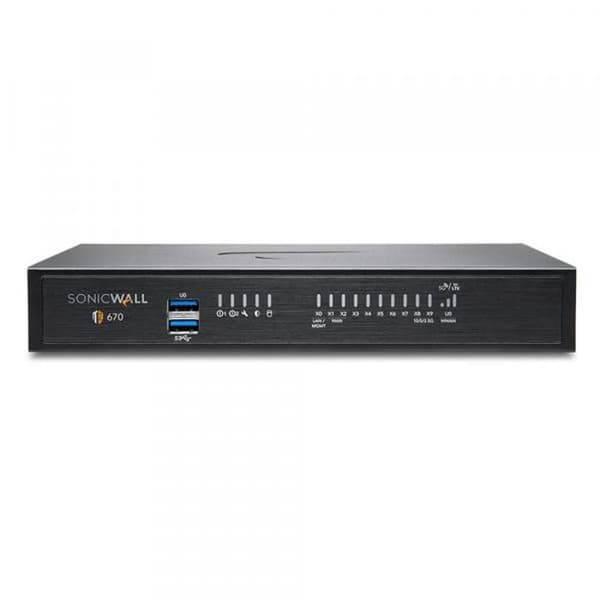 Brandvägg SonicWall TZ670 TILLGÄNGLIGHET