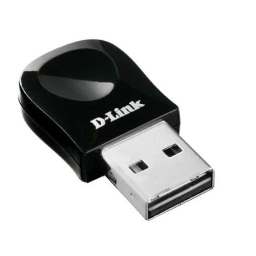 D-Link Wireless N Nano USB Adapter, Trådlös, USB, 300 Mbit-s, Svart