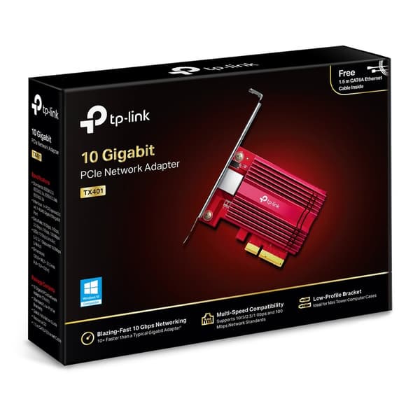 TP-Link TX401 netværkskort Internt Ethernet 10000 Mbit/s