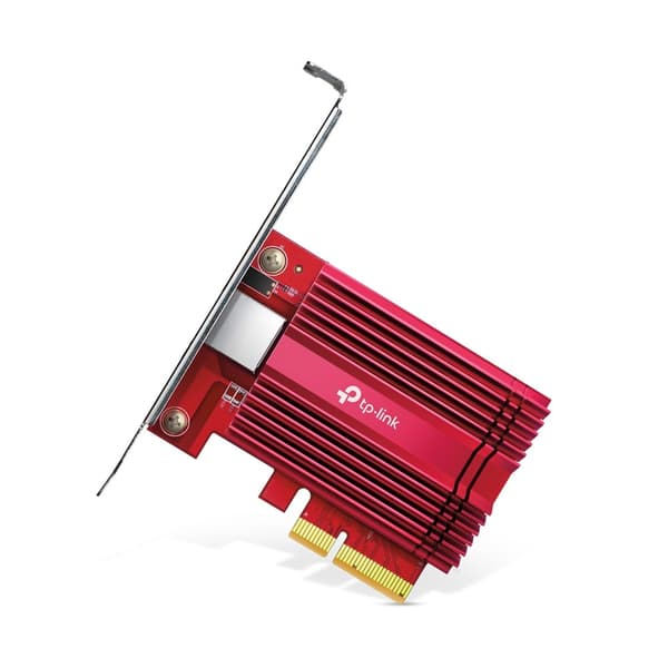 TP-Link TX401 netværkskort Internt Ethernet 10000 Mbit/s Rød
