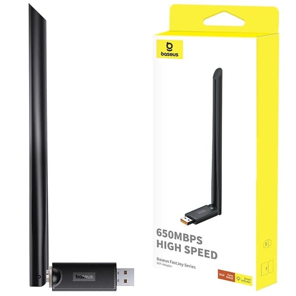 Baseus BS-OH172 300Mb/s USB nettverkskort - svart