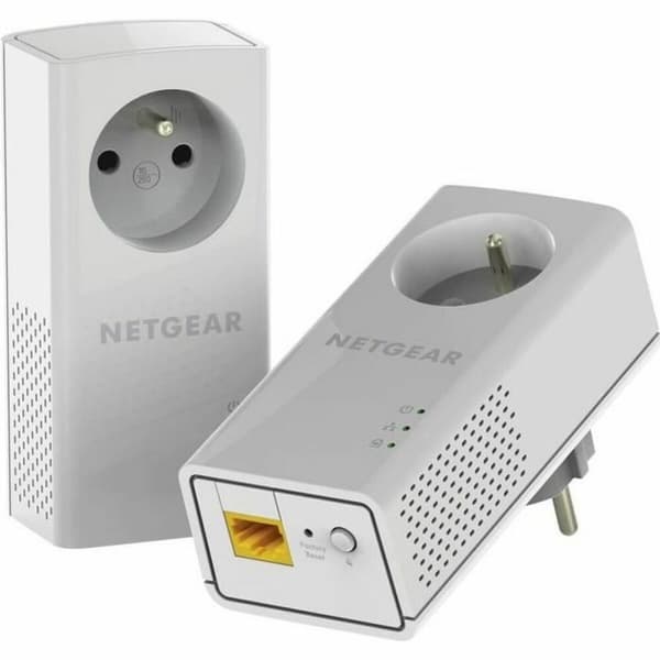 PLC-adapter Netgear PLP1000-100FRS Hvit