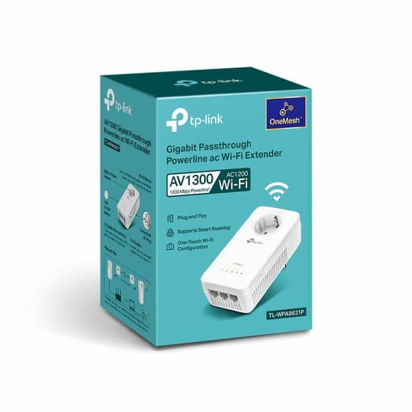 Wi-Fi forstærker TP-Link TL-WPA8631P Gigabit 1300 Mbps 300m