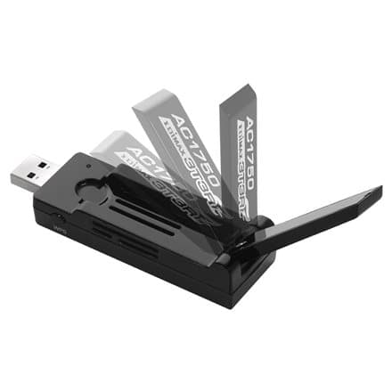 Edimax EW-7833UAC network card WLAN 1300 Mbit/s Sort