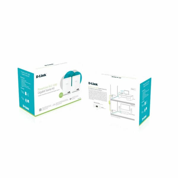 Tilgangspunkt D-Link DHP-601AV Hvit (2 enheter)