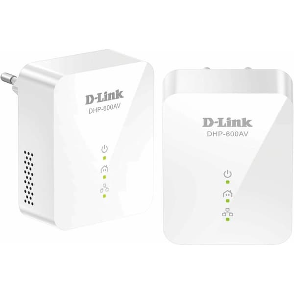 Tilgangspunkt D-Link DHP-601AV Hvit (2 enheter) Hvit