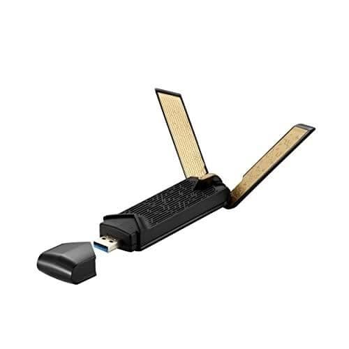 ASUS USB-AX56 WLAN 1775 MBIT-S (90IG06H0-MO0R10) Svart, Guld