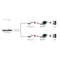 Miniatyrbild 2 av 4: LEVELONE GNC-0110 nätverksadapter - PCI-E - Fiber - 1000 Mbit-s - Aluminium
