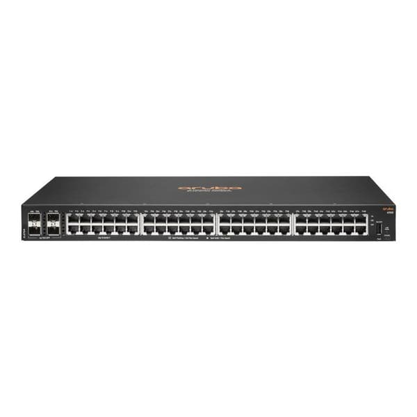 HPE ARUBA 6100 48G 4SFP+ SWCH LAGER JL676A Svart