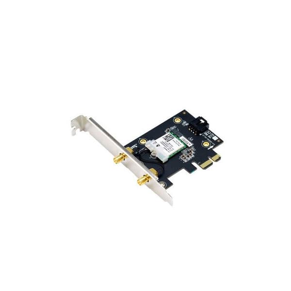 NÄTVERK, Nätverksadaptrar, Trådlösa nätverksadaptrar, Asus Pce-ax1800ASUS PCE-AX1800 BT5.2. Inre. Anslutningsteknik: