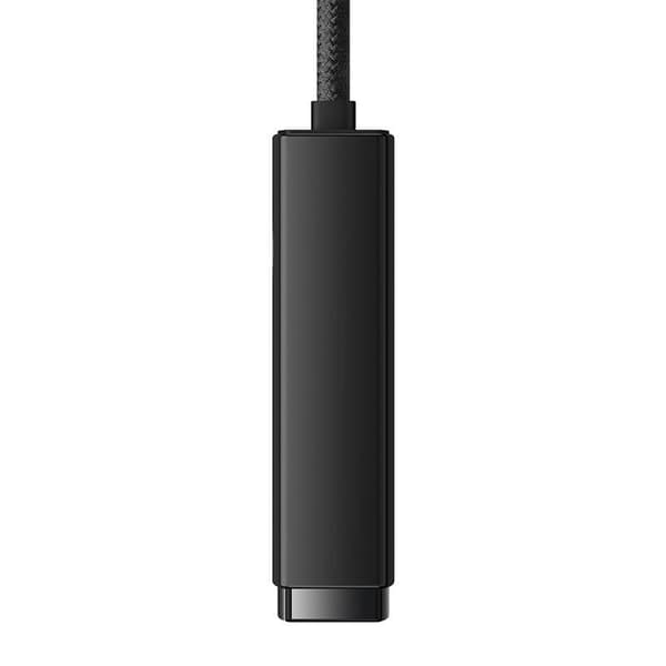 Netværksadapter Baseus Lite Series USB-C til RJ45 (sort)