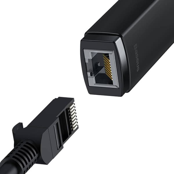 Nettverksadapter Baseus Lite Series USB til RJ45 (svart)