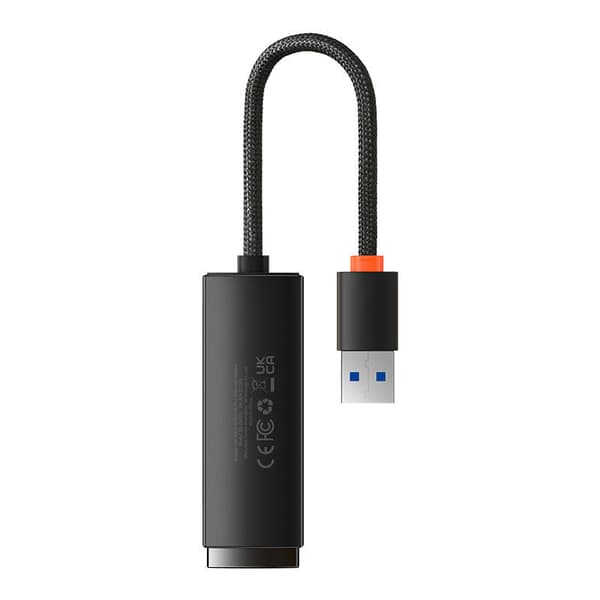 Nettverksadapter Baseus Lite Series USB til RJ45 (svart)