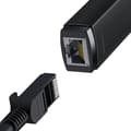 Miniatyrbild 6 av 10: Baseus Lite Series USB-C till RJ45 nätverksadapter, 100 Mbps (svart)
