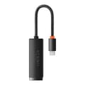 Miniatyrbild 10 av 10: Baseus Lite Series USB-C till RJ45 nätverksadapter, 100 Mbps (svart)