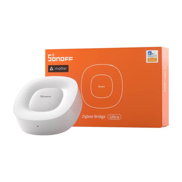 Bramka Matter ZigBee Bridge Ultra SONOFF ZBBridge-U (RJ45 LAN, 1,5 GHz, 1 Gt RAM, 8 Gt)