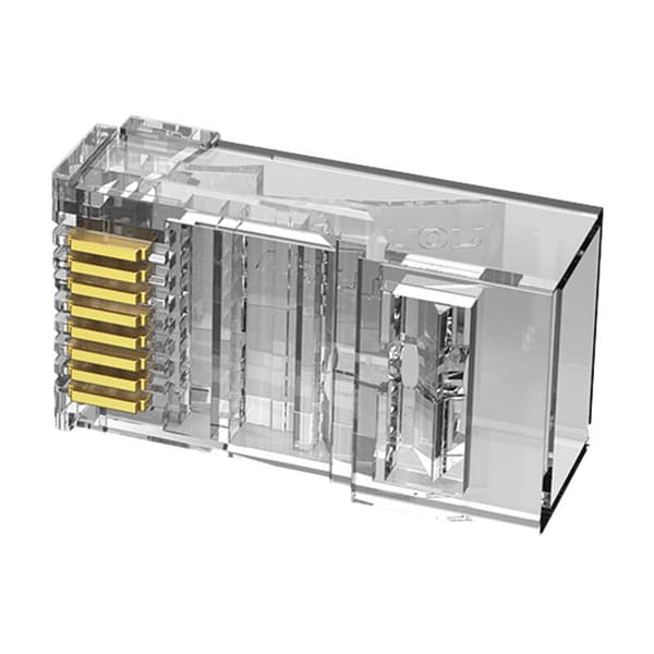 Modulär kontakt RJ45 Cat.5E UTP Vention IDBR0-100, transparent, 100 st