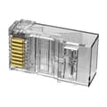 Miniatyrbild 3 av 4: Modulär kontakt RJ45 Cat.5E UTP Vention IDBR0-100, transparent, 100 st