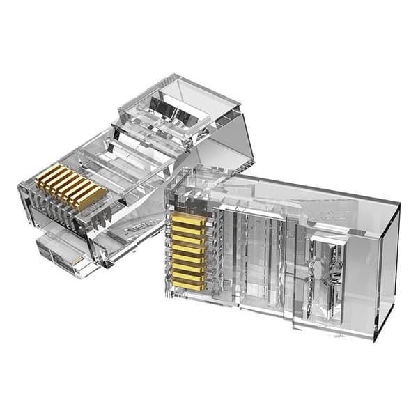 Modulär kontakt RJ45 Cat.5E UTP Vention IDBR0-100, transparent, 100 st