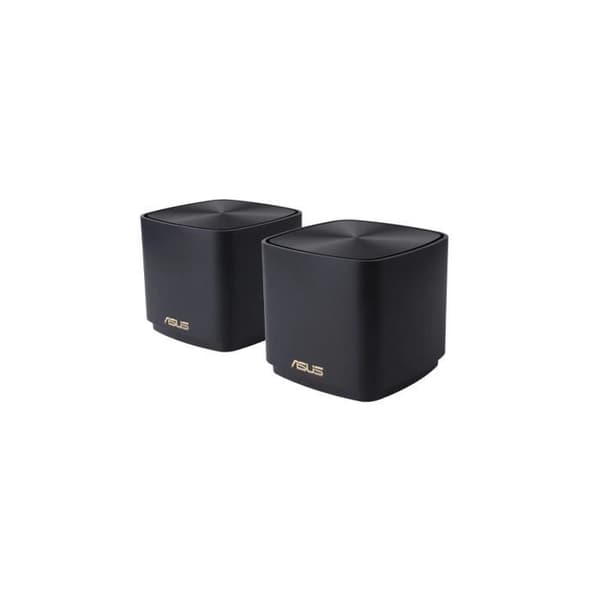 Asus Set med 2 routrar ZenWiFi Plus XD4 svart Svart