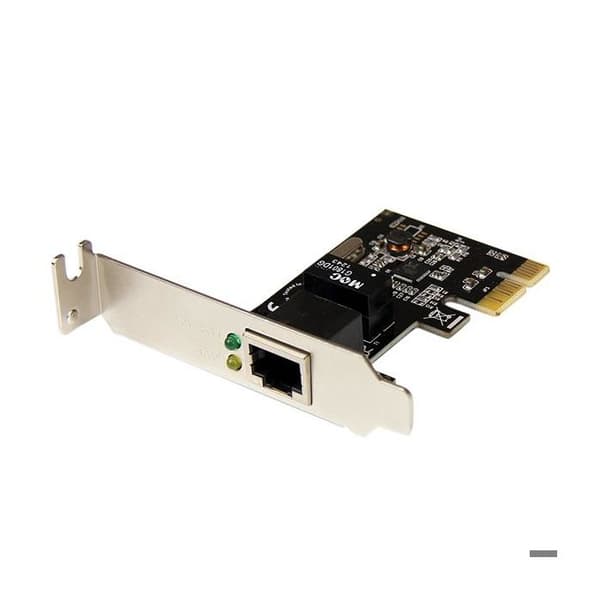 1-ports Gigabit Ethernet PCIe nätverkskort - STARTECH - Litet utrymme - Realtek RTL8111E