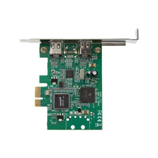 startch 2-portar pcie firewire-kort ti tsb82aa2 chipset-win-mac blackRouter, Wifi, nätverk PCI Express till FireWire Adapter |