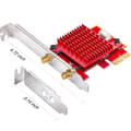 Miniatyrbild 3 av 4: Cudy WE3000S nätverkskort Internt WLAN / Bluetooth 2400 Mbit/s