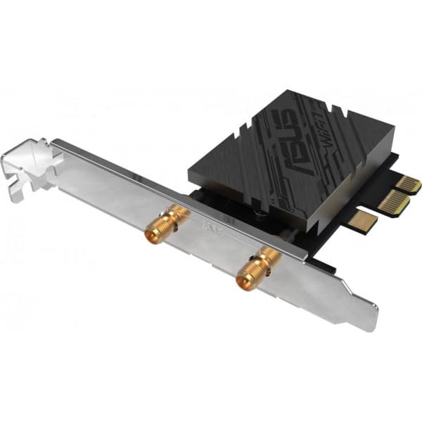Asus PCE-BE92BT Tri-band PCI-E-WiFi 7-adapter och Bluetooth 5.4-adapter