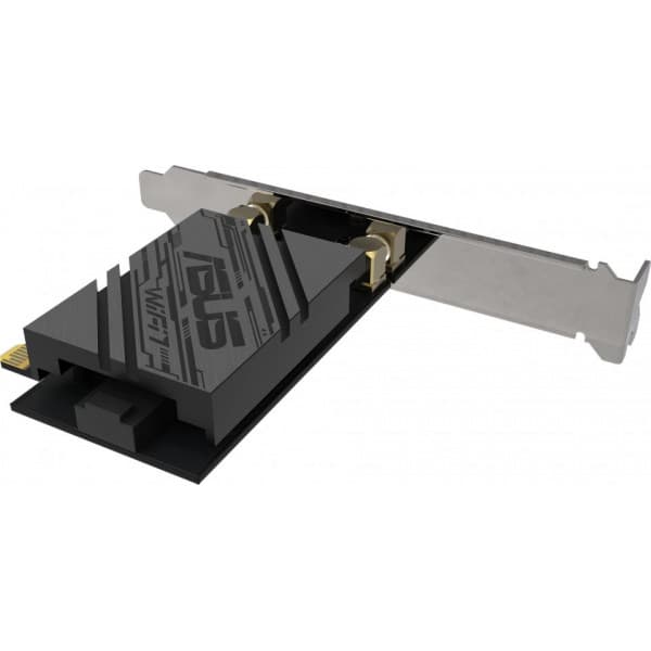 Asus PCE-BE92BT Tri-band PCI-E-WiFi 7-adapter och Bluetooth 5.4-adapter