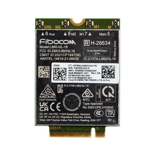 HP 4G LTE-A Pro Cat16 WWAN WWAN-kort (AM5R4AA)